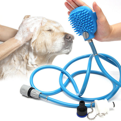 Outdoor Pet Shower Bath Brush