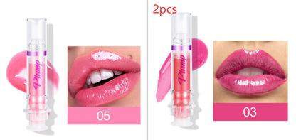 Rich Color Lip Glaze – Moisturizing & Long-Lasting Shine Turn dry lips into glossy perfection in seconds!
